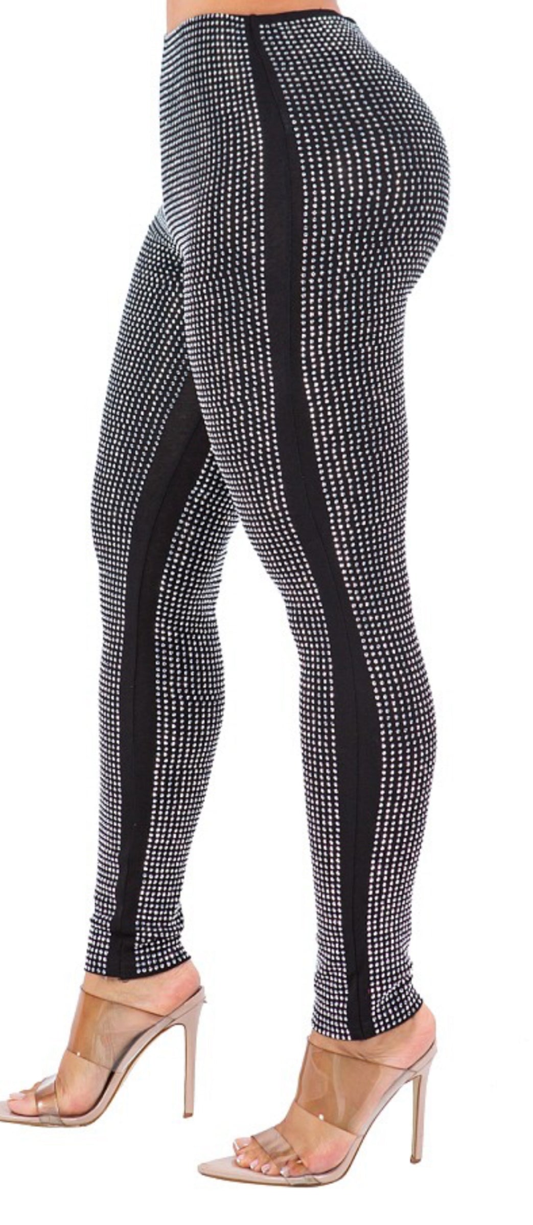 ALL EYES ON ME RHINESTONE PANTS