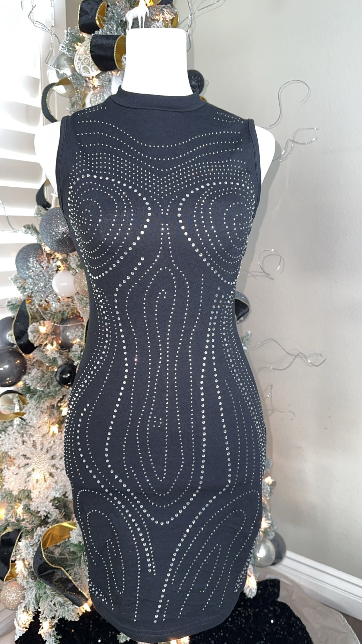 SHE A BADDIE BODYCON DRESS