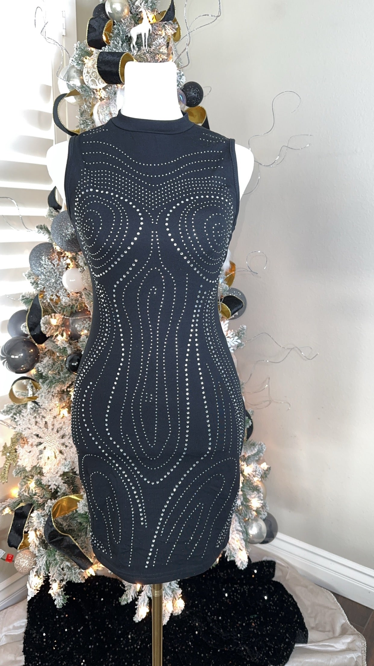 SHE A BADDIE BODYCON DRESS
