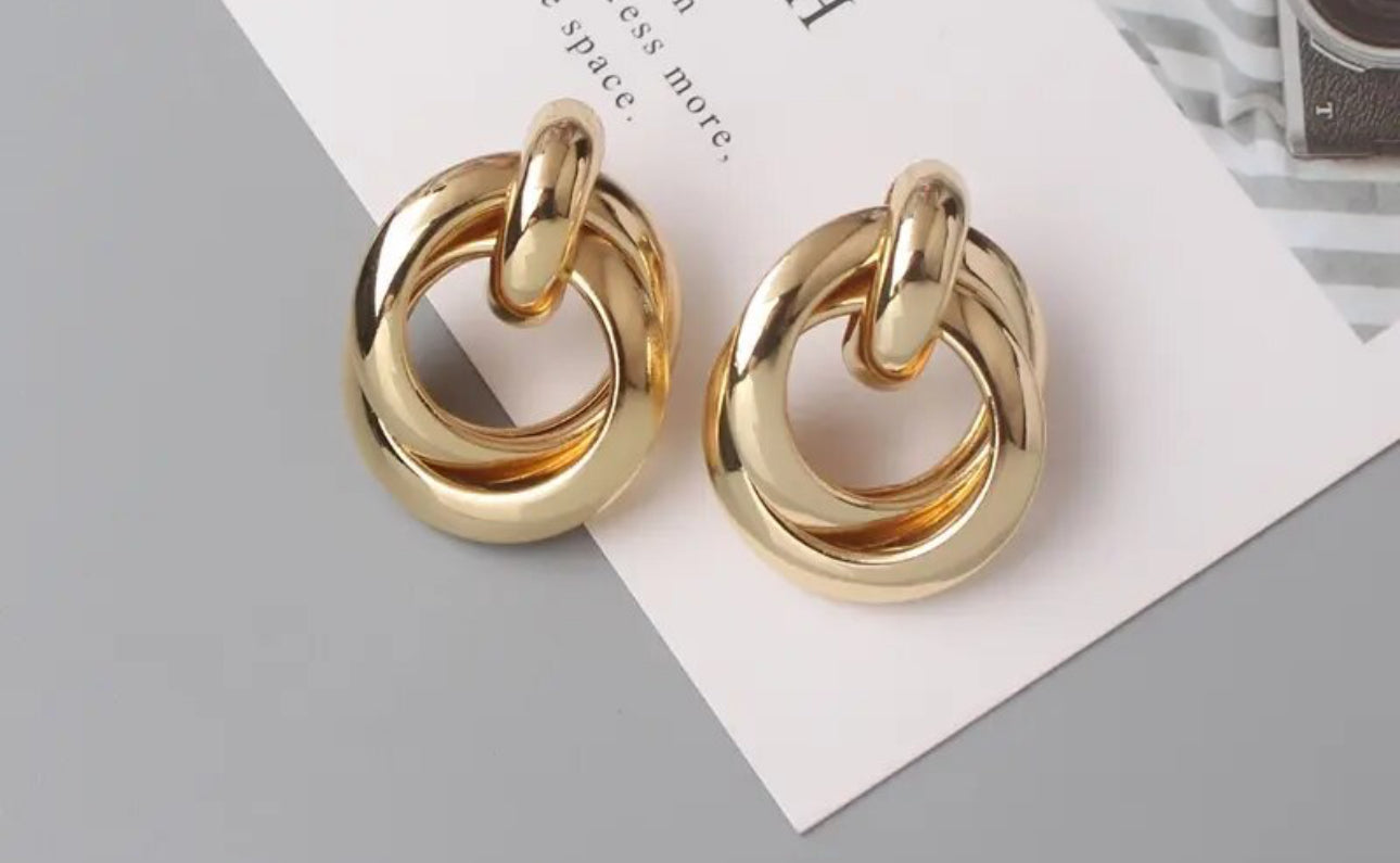 Double knot earrings